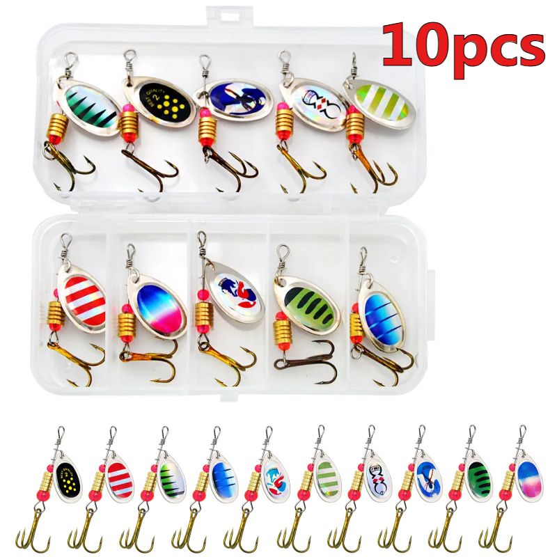 Newest Metal Spoon Spinner Fis - Fishing Lure Crankbait recension och pris