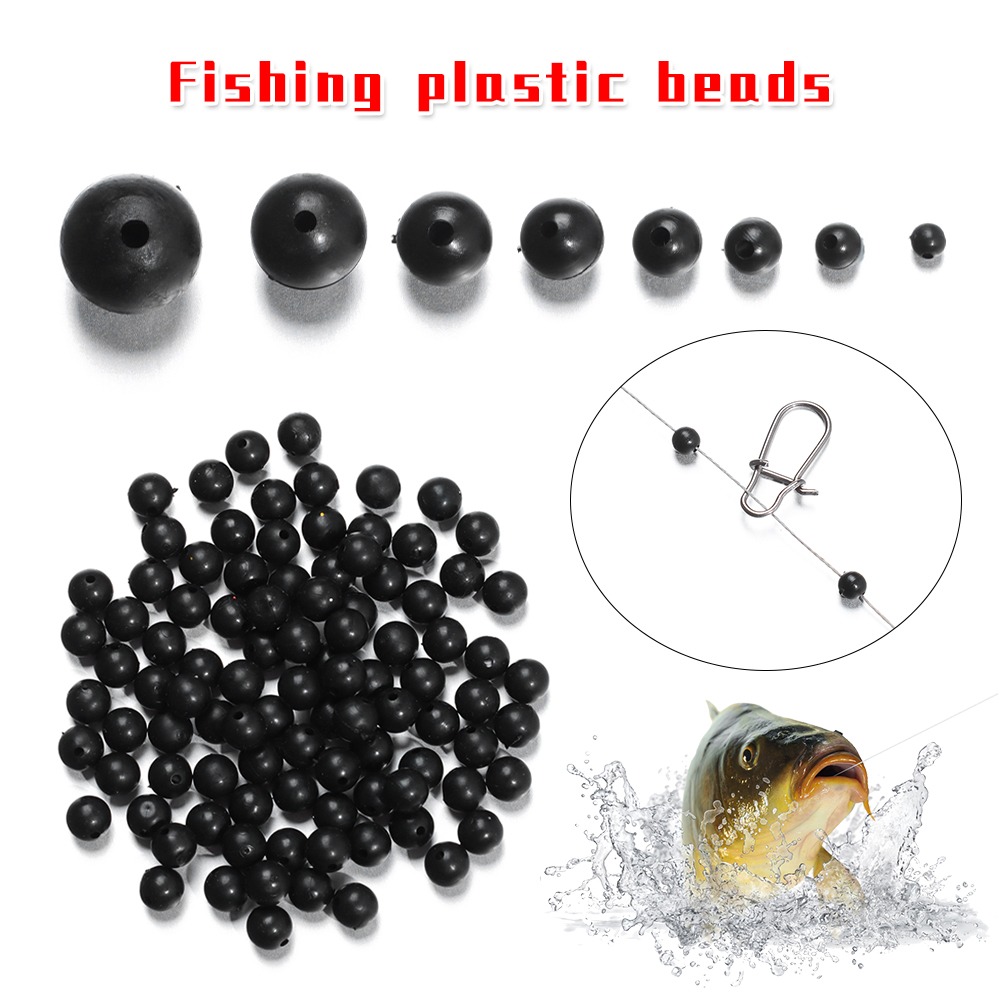 100pcs/lot Fishing Beads Space - Fishing Lure Accessories recension och pris