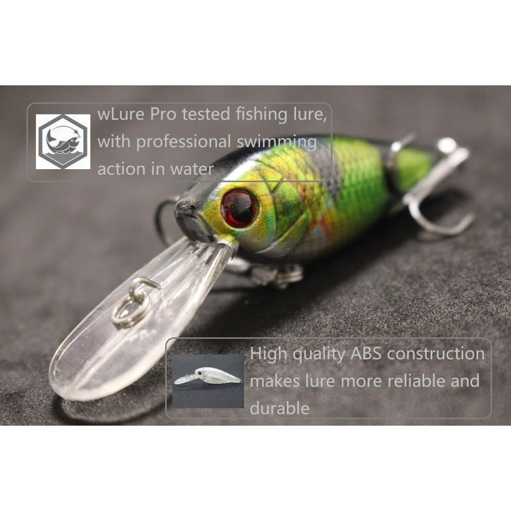 wLure Crankbait Fishing Lure 8 - Fishing Lure Crankbait recension och pris