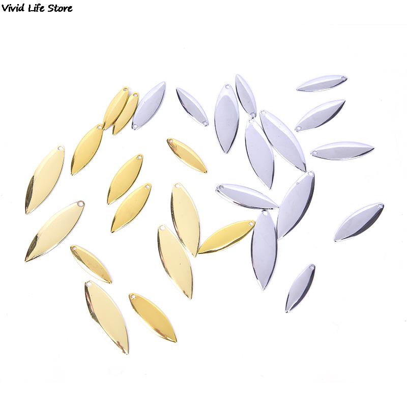 50pcs 45g/50g/75g Metal Willow - Fishing Lure Blade Bait recension och pris