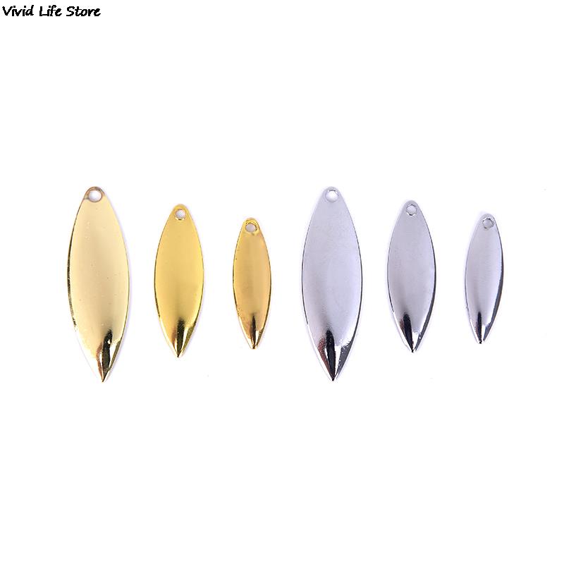 50pcs 45g/50g/75g Metal Willow - Fishing Lure Blade Bait recension och pris