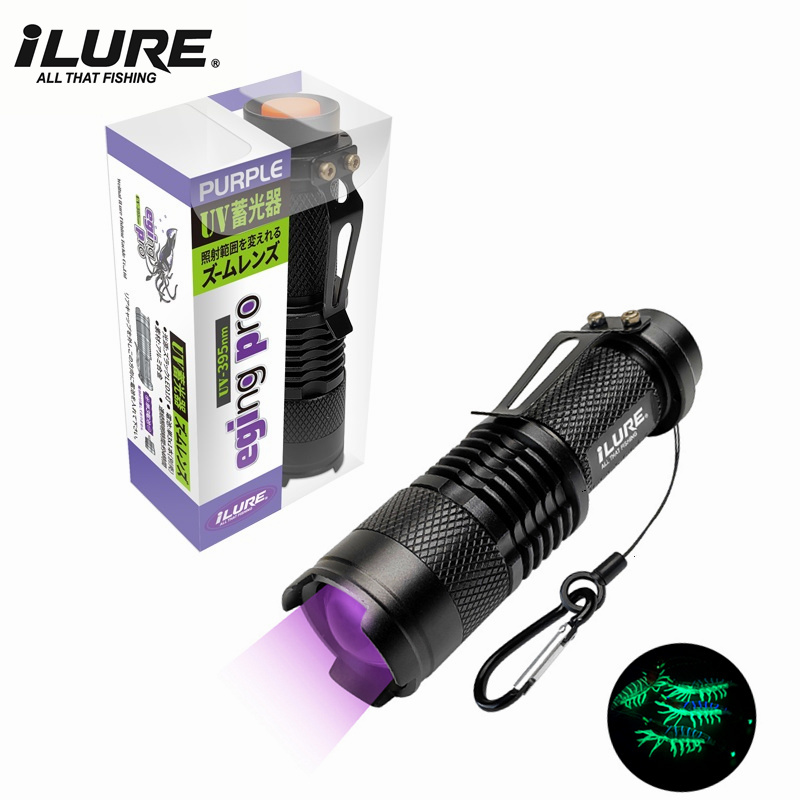 Mini UV Flashlight 395nm Ultra - Fishing Lure Kit recension och pris