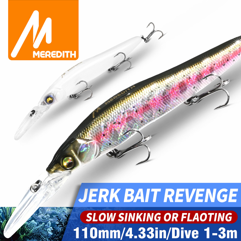 MEREDITH Minnow Wobbler Fishin - Fishing Lure Jerkbait recension och pris